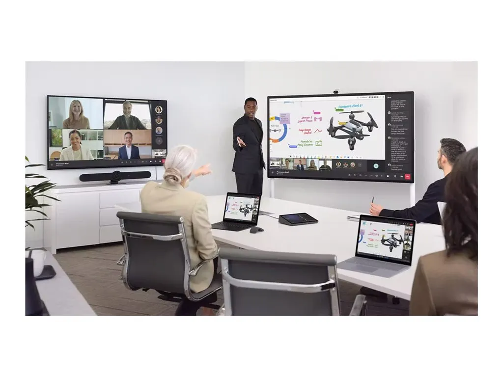 Microsoft Surface Hub 3 for Business - Touch surface 1 x Core i5 up to - RAM 32 GB - SSD 512 GB - Gigabit Ethernet - Win 11 IoT VXV-00001