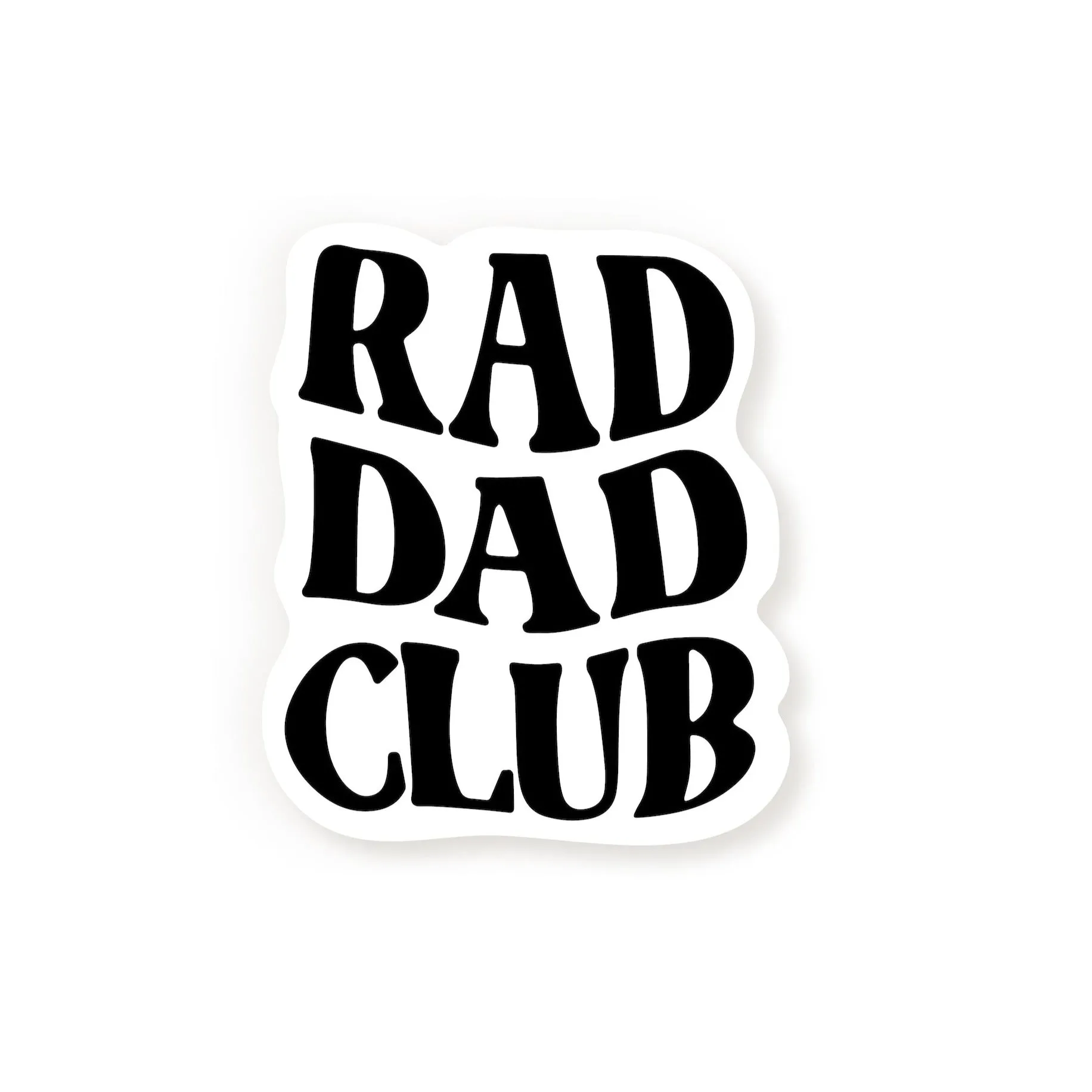 Rad Dad Club Sticker