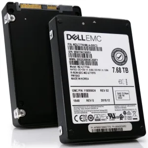 Samsung / Dell PM1643 MZILT7T6HMLA MZ-ILT7T6A 7.68TB SAS 12Gb/s 512e 1DWPD 2.5in Refurbished SSD