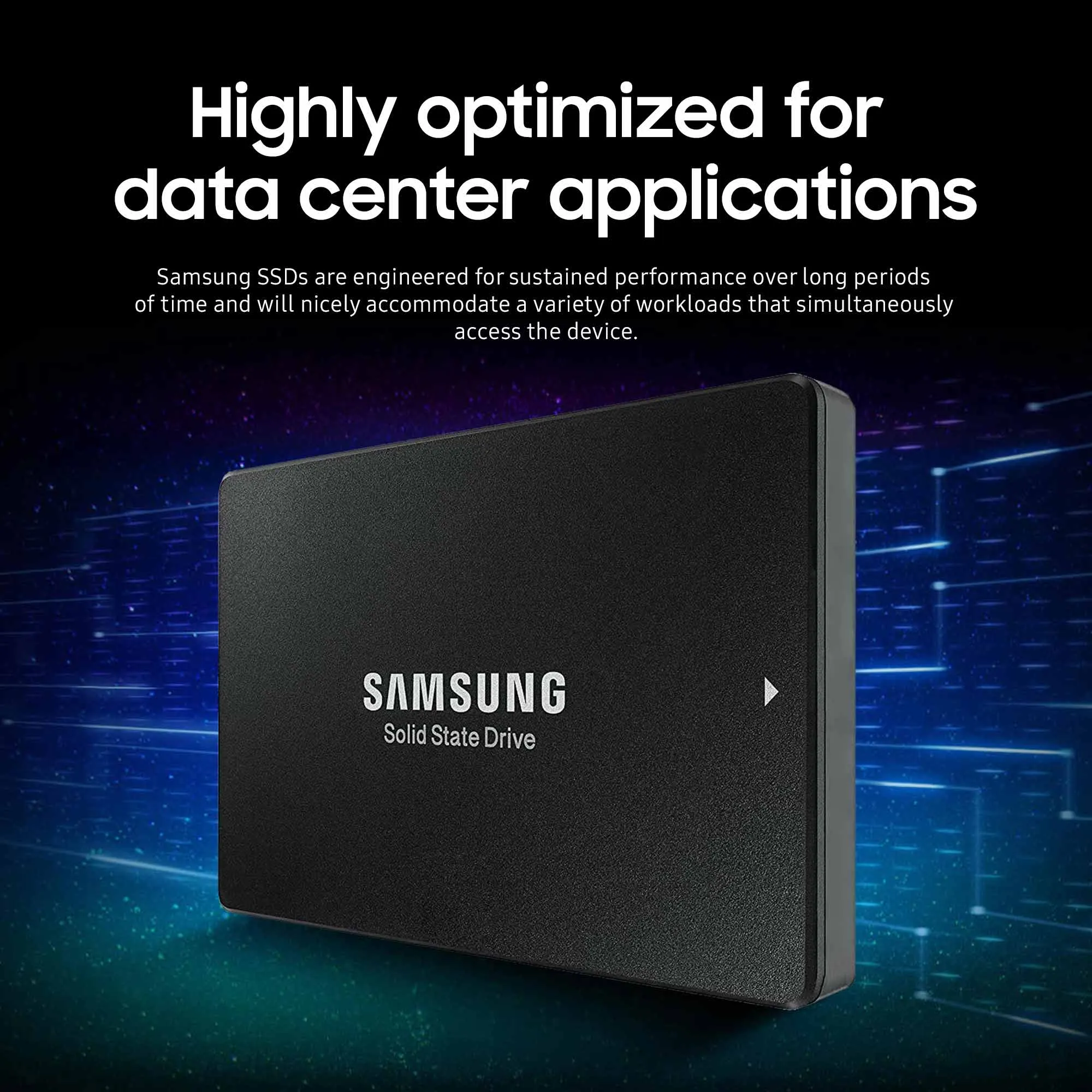 Samsung PM1643 MZILT30THMLA MZ-ILT30T0 30.72TB SAS 12Gb/s 2.5" TCG Solid State Drive