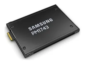 Samsung PM1743 - SSD - Read Intensive - encrypted - 15.36 TB - hot-swap - 2.5 SFF - U.2 PCIe 5.0 x4 (NVMe) - TCG Opal Encryption 4XB7A82369