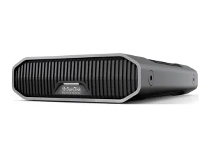 SanDisk Professional G-Drive - SSD - 8 TB - external (desktop) - USB 3.2 Gen 2 (USB-C connector) SDPHF1A-008T-NBAAD