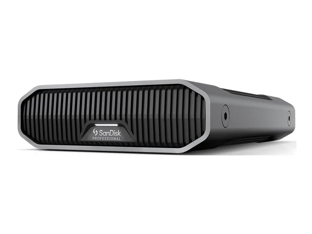 SanDisk Professional G-Drive - SSD - 8 TB - external (desktop) - USB 3.2 Gen 2 (USB-C connector) SDPHF1A-008T-NBAAD