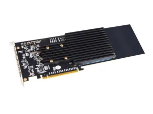 Sonnet Silent - Storage controller (RAID) - M.2 NVMe Card - RAID RAID 0, JBOD - PCIe 3.0 x16 FUS-SSD-4X4-E3S