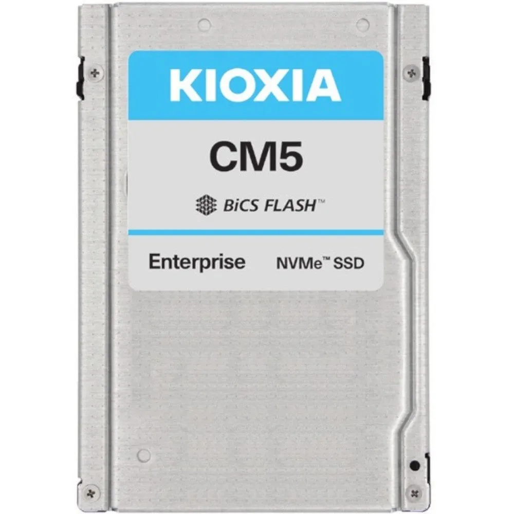 Toshiba CM5 KCM5XRUG15T3 15.36TB PCIe Gen 3.0 x4 3D TLC U.2 NVMe 2.5in Refurbished SSD