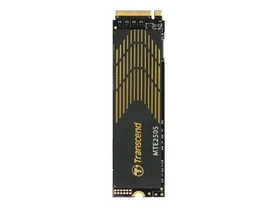 Transcend MTE250S - SSD - 4 TB - internal - M.2 2280 (double-sided) - PCIe 4.0 x4 (NVMe) TS4TMTE250S