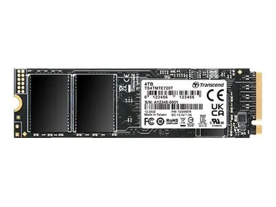 Transcend MTE720T - SSD - 4 TB - internal - M.2 2280 - PCIe 4.0 x4 (NVMe) TS4TMTE720T