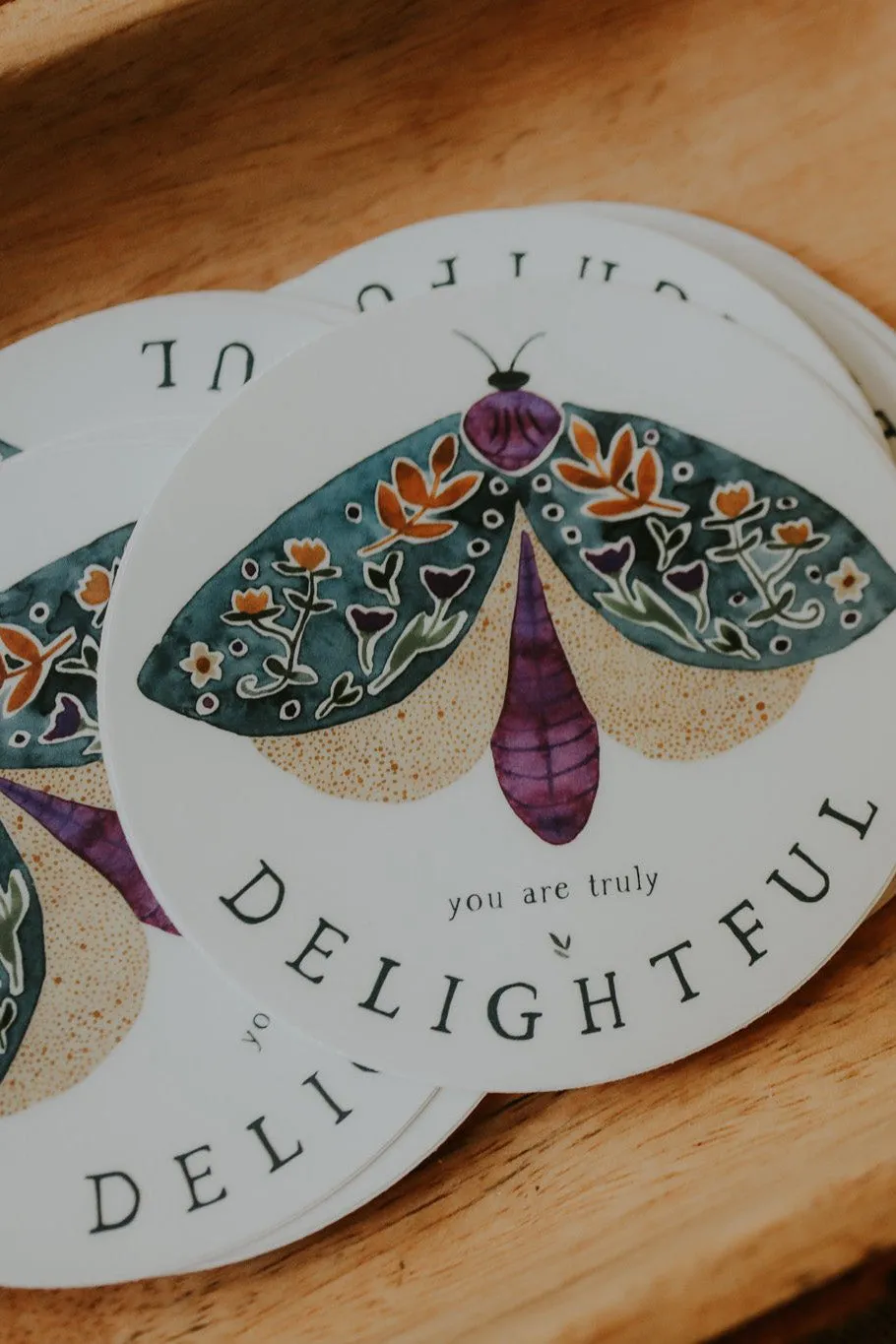 Truly Delightful Vinyl Sticker