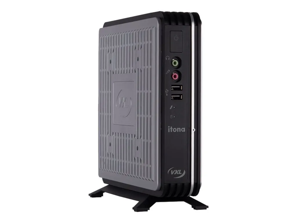 VXL Itona IQ-B47 - Thin client - DT - 1 x Celeron J1900 / 2 GHz - RAM 4 GB - SSD 32 GB - HD Graphics - Gigabit Ethernet - Windows 4ZR0R44845