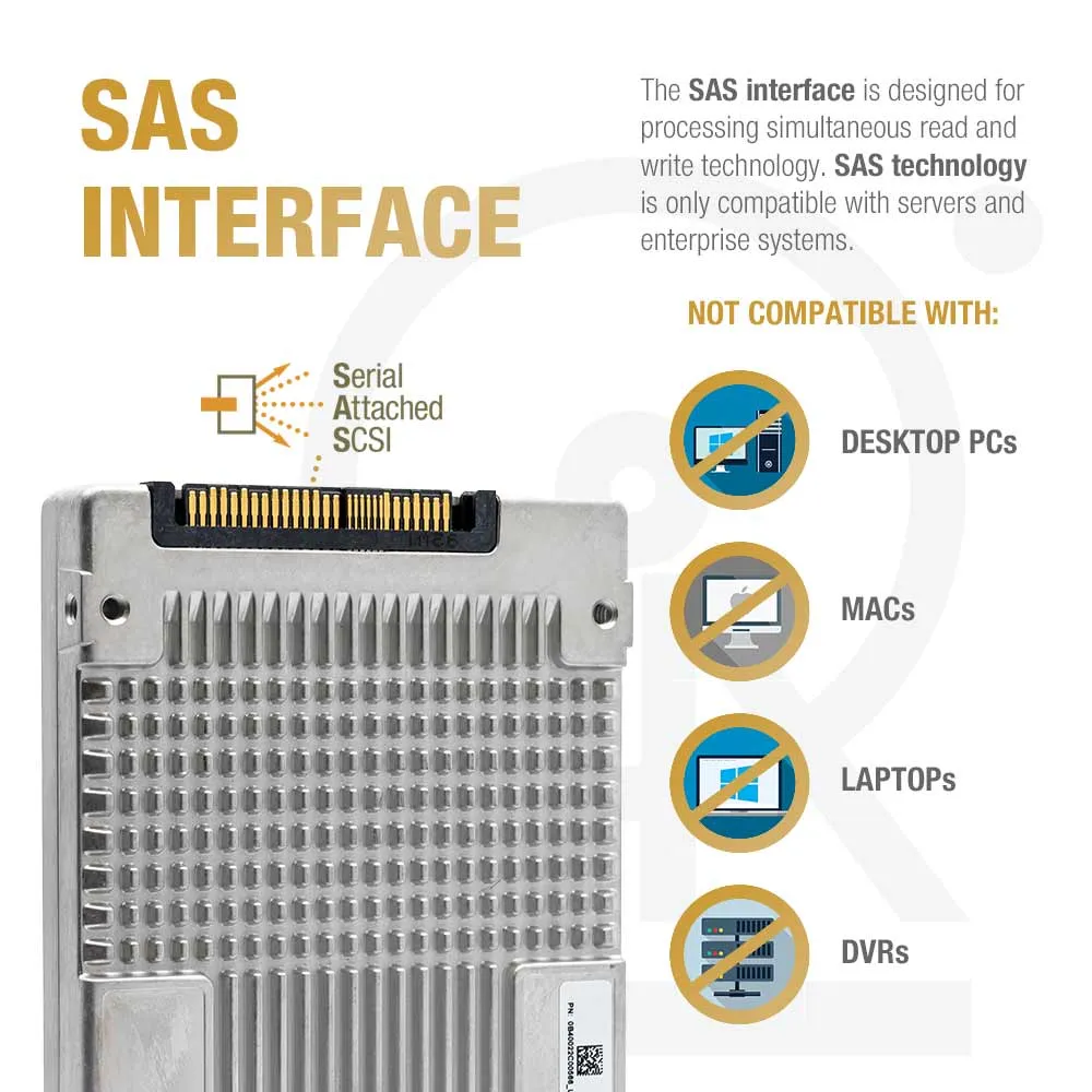 Western Digital Ultrastar DC SS300 HUSTR7676ASS200 7.68TB SAS 12Gb/s Read Intensive ISE 2.5in Refurbished SSD