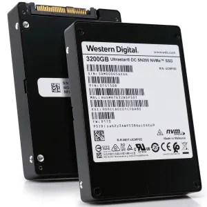 Western Digital/HGST Ultrastar DC SN200 HUSMR7632BDP301 3.2TB PCIe Gen 3.0 x4 4GB/s NVMe 2.5in Enterprise Solid State Drive